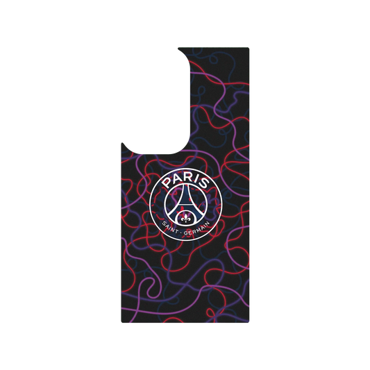 RHINOSHIELD X PSG SolidSuit (MagSafe compatible) Samsung Galaxy S24 Ultra Case - Paris Saint-Germain Neon Logo