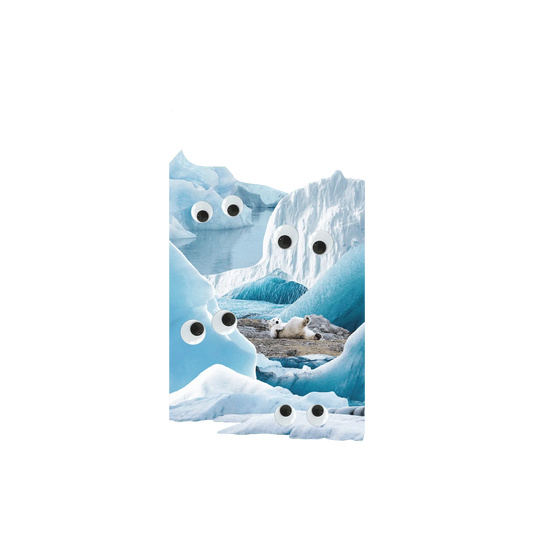RHINOSHIELD Mod NX iPhone 12 Pro Case: Original Designs - Arctic Glacier's Eyes On You Backplate