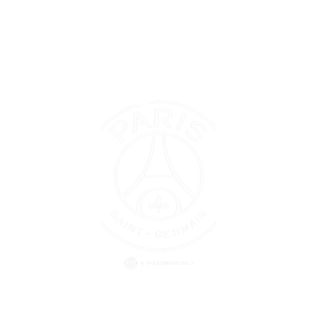 RHINOSHIELD X PSG SolidSuit iPhone 12 mini Case - PSG Oversize White