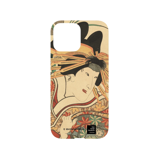 RHINOSHIELD X Van Gogh Museum  Mod NX iPhone 13 Pro Max Case - Actor Iwai Kumesaburō (III) in the Role of the Courtesan Backplate