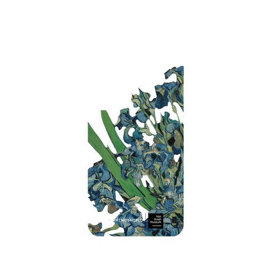 RhinoShield X Van Gogh Museum SolidSuit (MagSafe compatible) Samsung Galaxy S24+ Case - Irises - Transparent