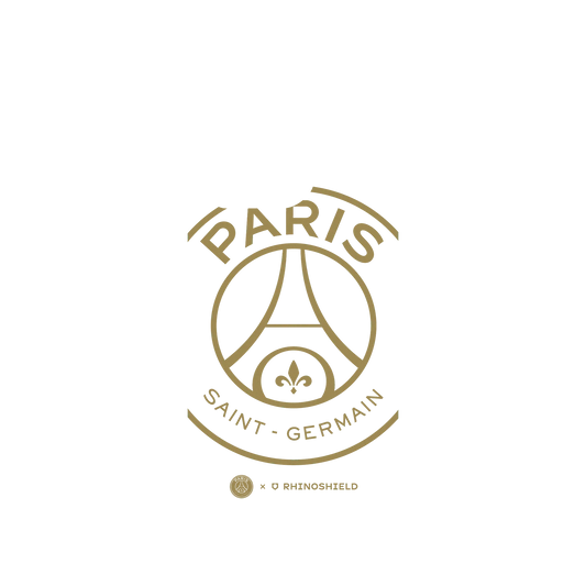RHINOSHIELD X PSG JellyTint iPhone 14 Pro Case - PSG Oversize Gold