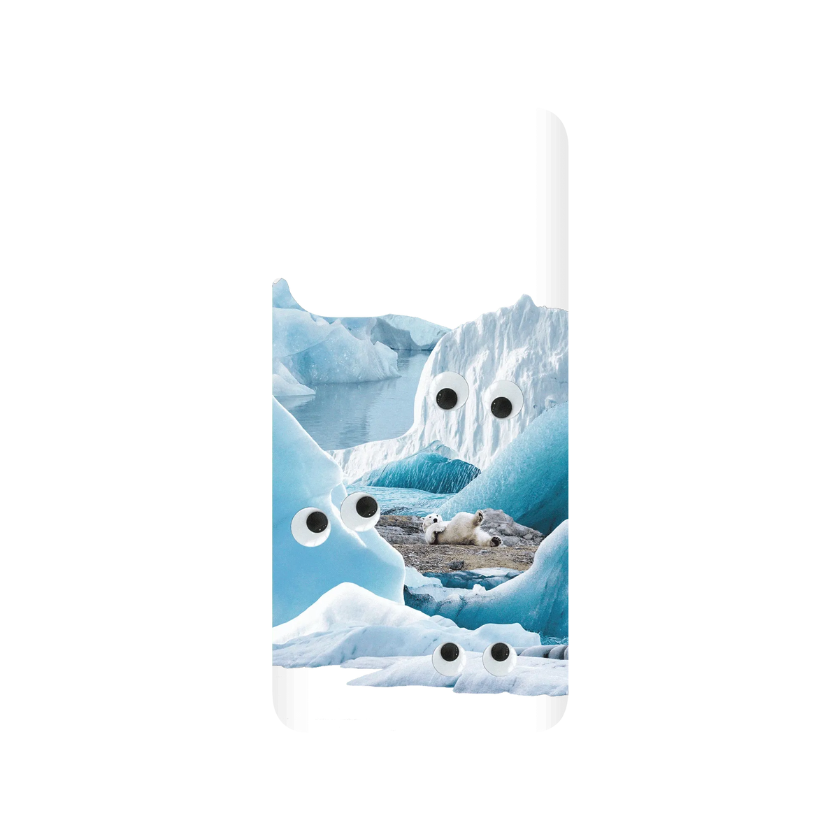 RHINOSHIELD SolidSuit OnePlus 9 Case: Original Designs - Arctic Glacier's Eyes On You