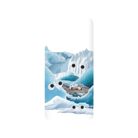 RHINOSHIELD SolidSuit OnePlus 9 Case: Original Designs - Arctic Glacier's Eyes On You