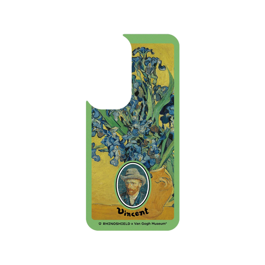 RhinoShield X Van Gogh Museum SolidSuit (MagSafe compatible) Samsung Galaxy S24 Case - Irises - Frame