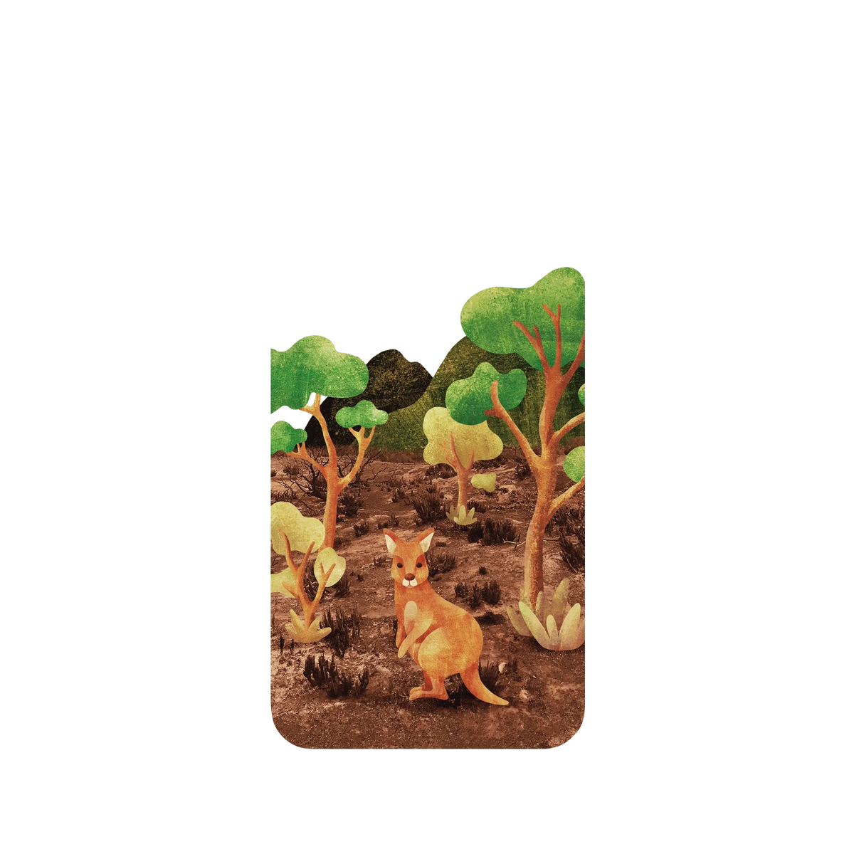 RHINOSHIELD Mod NX iPhone 7 Plus Case: Original Designs - May Scars Bloom Into Flowers Someday (Australia Bushfire) Backplate