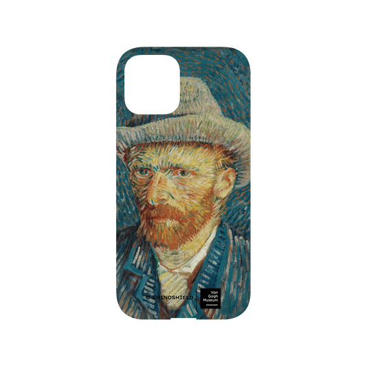 RHINOSHIELD X Van Gogh Museum  Mod NX iPhone 12 Case - Vincent's Self-Portrait with Grey Felt Hat Backplate
