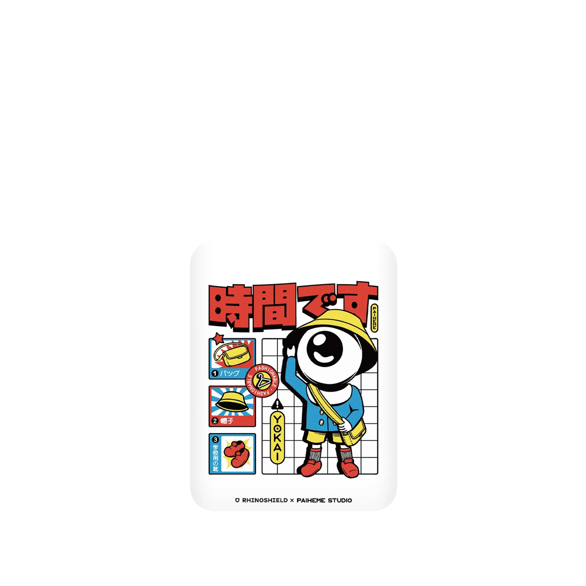 RHINOSHIELD X Paiheme Studio SolidSuit Google Pixel 5 Case - Yokai School