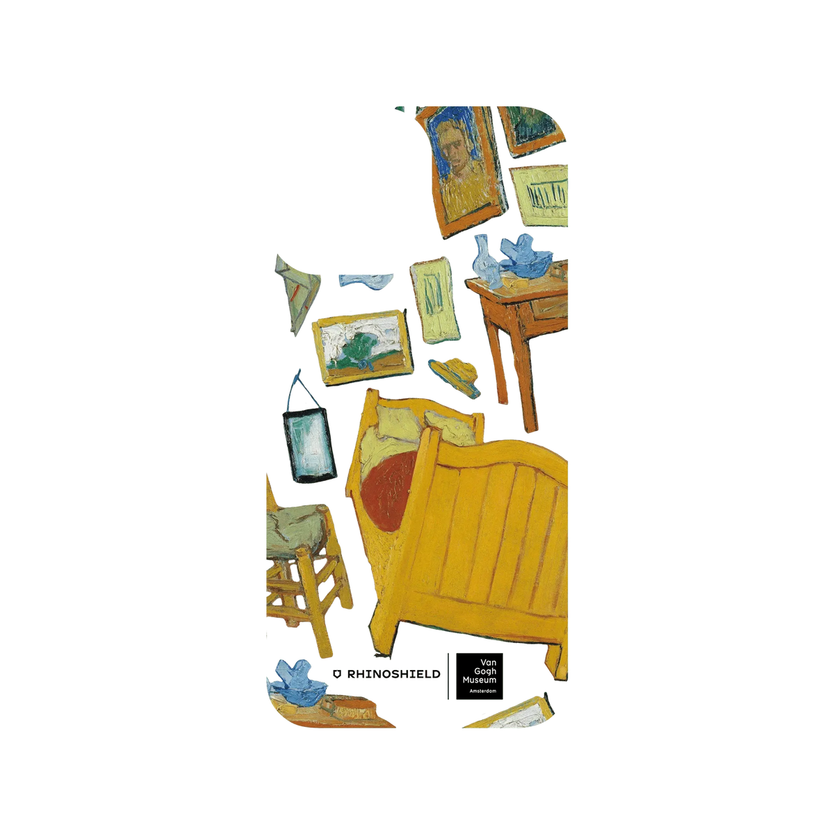 RHINOSHIELD X Van Gogh Museum  Clear iPhone 13 Pro Max Case - The Bedroom - Transparent
