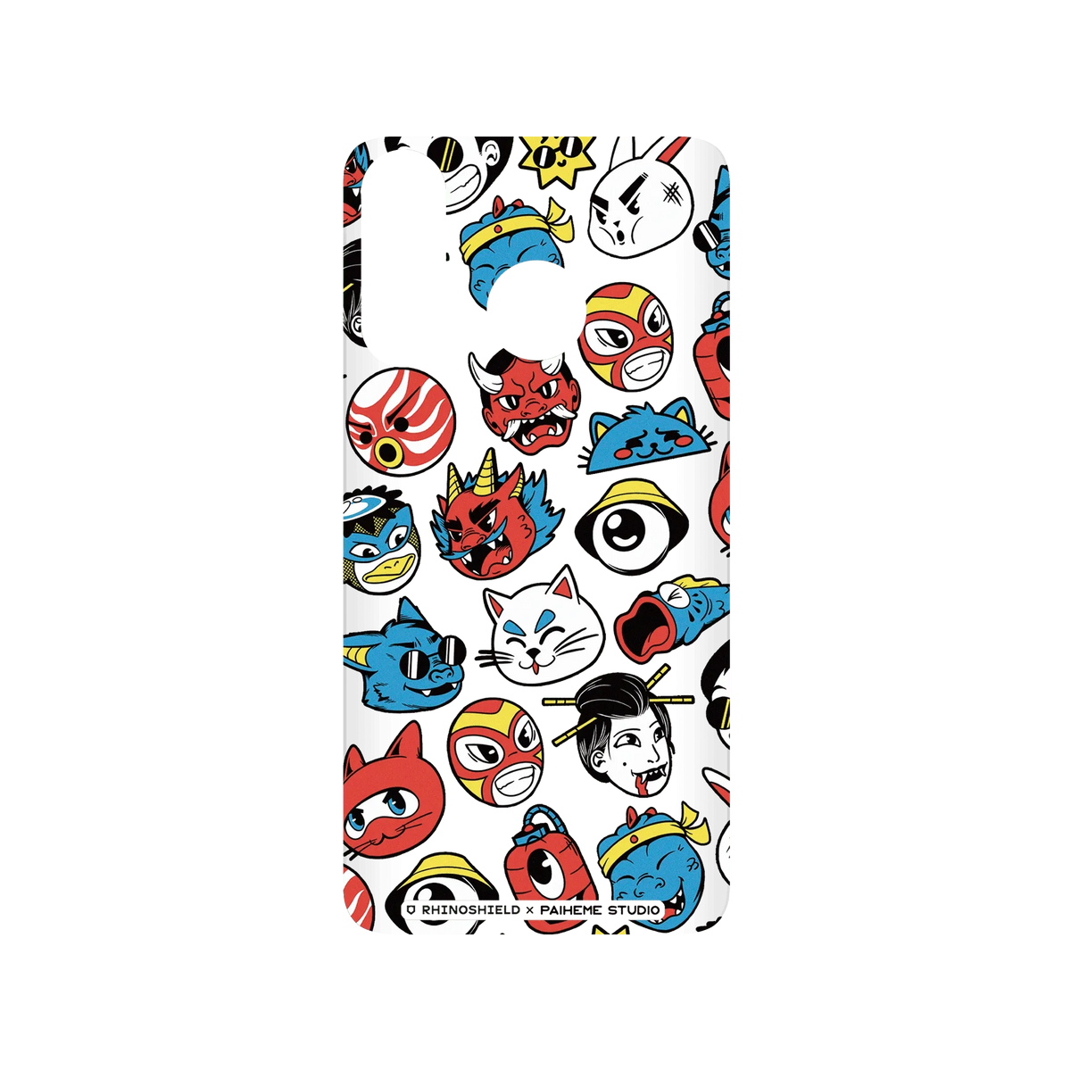RHINOSHIELD X Paiheme Studio SolidSuit Huawei P30 Lite Case - All Heads