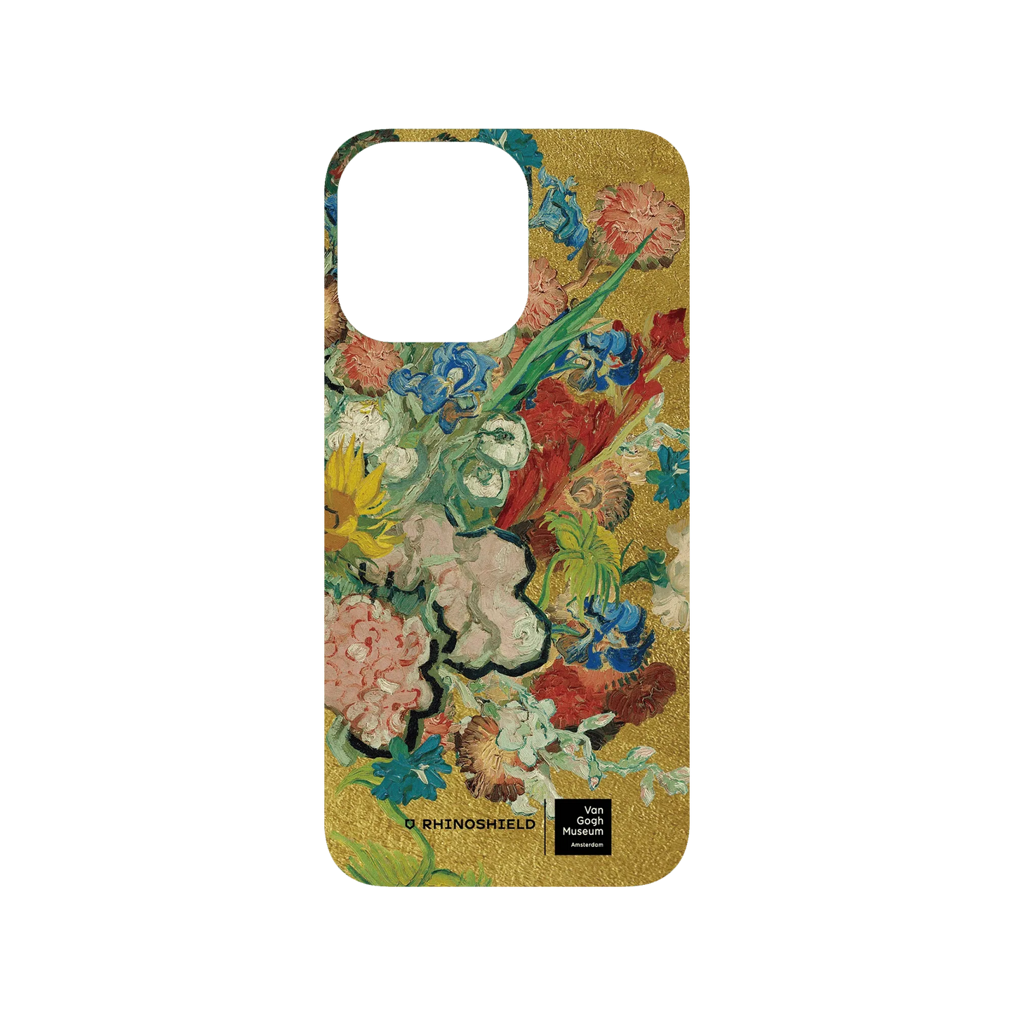 RHINOSHIELD X Van Gogh Museum  SolidSuit (MagSafe compatible) iPhone 14 Pro Max Case - Vincent's Flowers - 50th Anniversary
