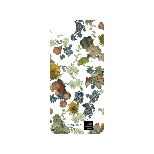 RHINOSHIELD X Van Gogh Museum  SolidSuit iPhone 8 Case - Vincent's Flowers - 50th Anniversary Transparent