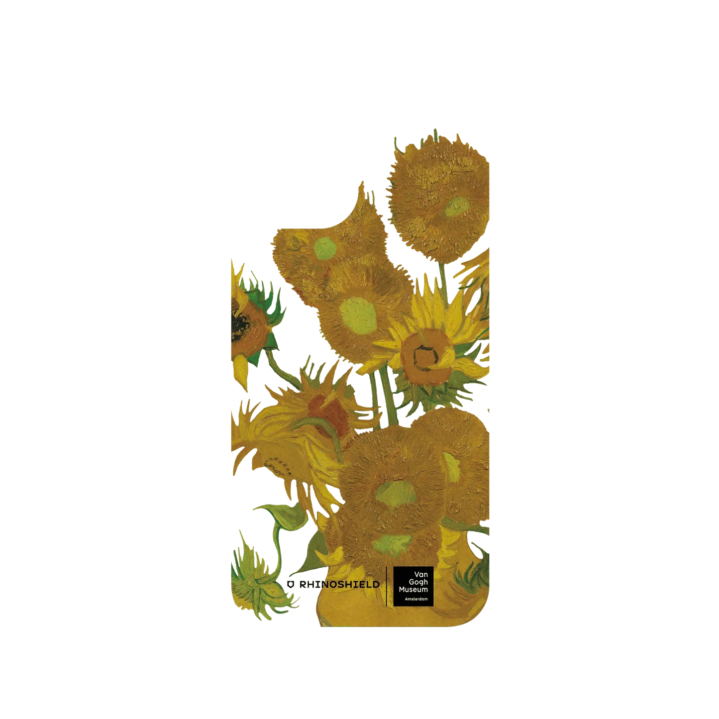 RHINOSHIELD X Van Gogh Museum  SolidSuit iPhone 12 Case - Sunflowers - Transparent