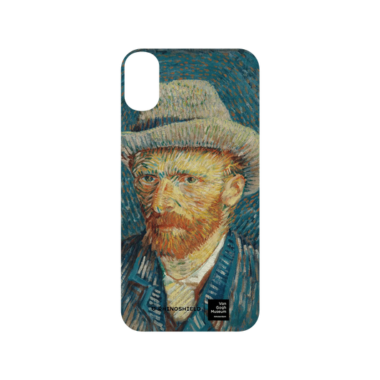 RHINOSHIELD X Van Gogh Museum  SolidSuit iPhone XR Case - Vincent's Self-Portrait with Grey Felt Hat