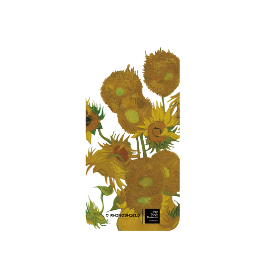 RHINOSHIELD X Van Gogh Museum  SolidSuit iPhone XS Case - Sunflowers - Transparent