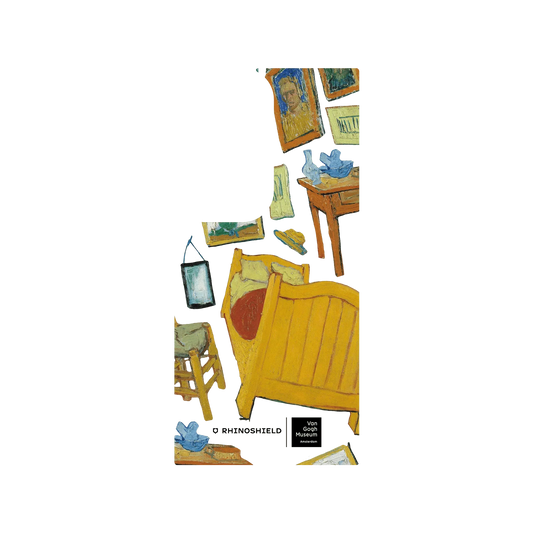 RHINOSHIELD X Van Gogh Museum  SolidSuit (MagSafe compatible) Samsung Galaxy S24 Ultra Case - The Bedroom - Transparent