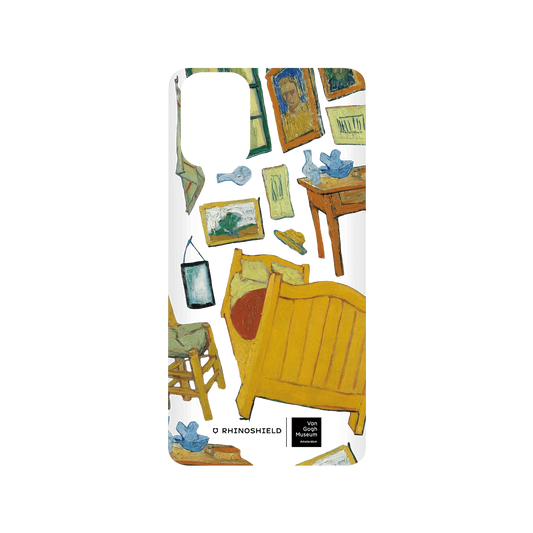 RHINOSHIELD X Van Gogh Museum  SolidSuit Samsung Galaxy A51 (4G) Case - The Bedroom - Transparent