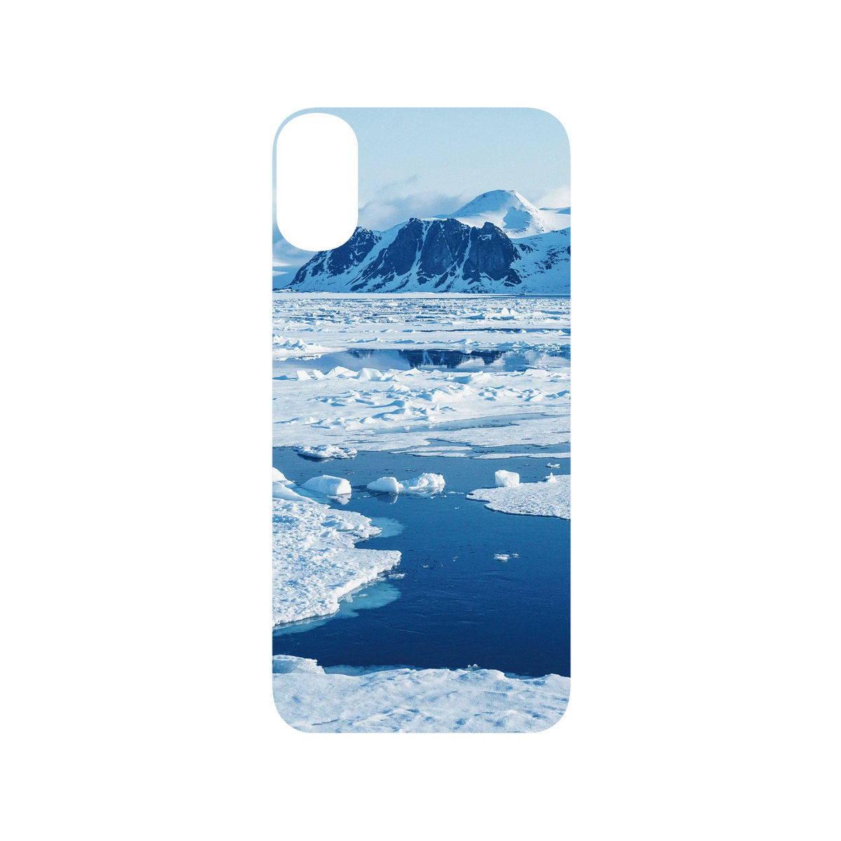 RHINOSHIELD SolidSuit iPhone XS Case: Original Designs - The Masterpiece of Nature (Svalbard Glacier)