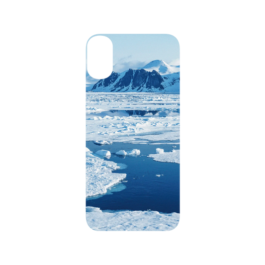 RHINOSHIELD SolidSuit iPhone XS Case: Original Designs - The Masterpiece of Nature (Svalbard Glacier)