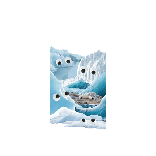 RHINOSHIELD SolidSuit iPhone 13 mini Case: Original Designs - Arctic Glacier's Eyes On You
