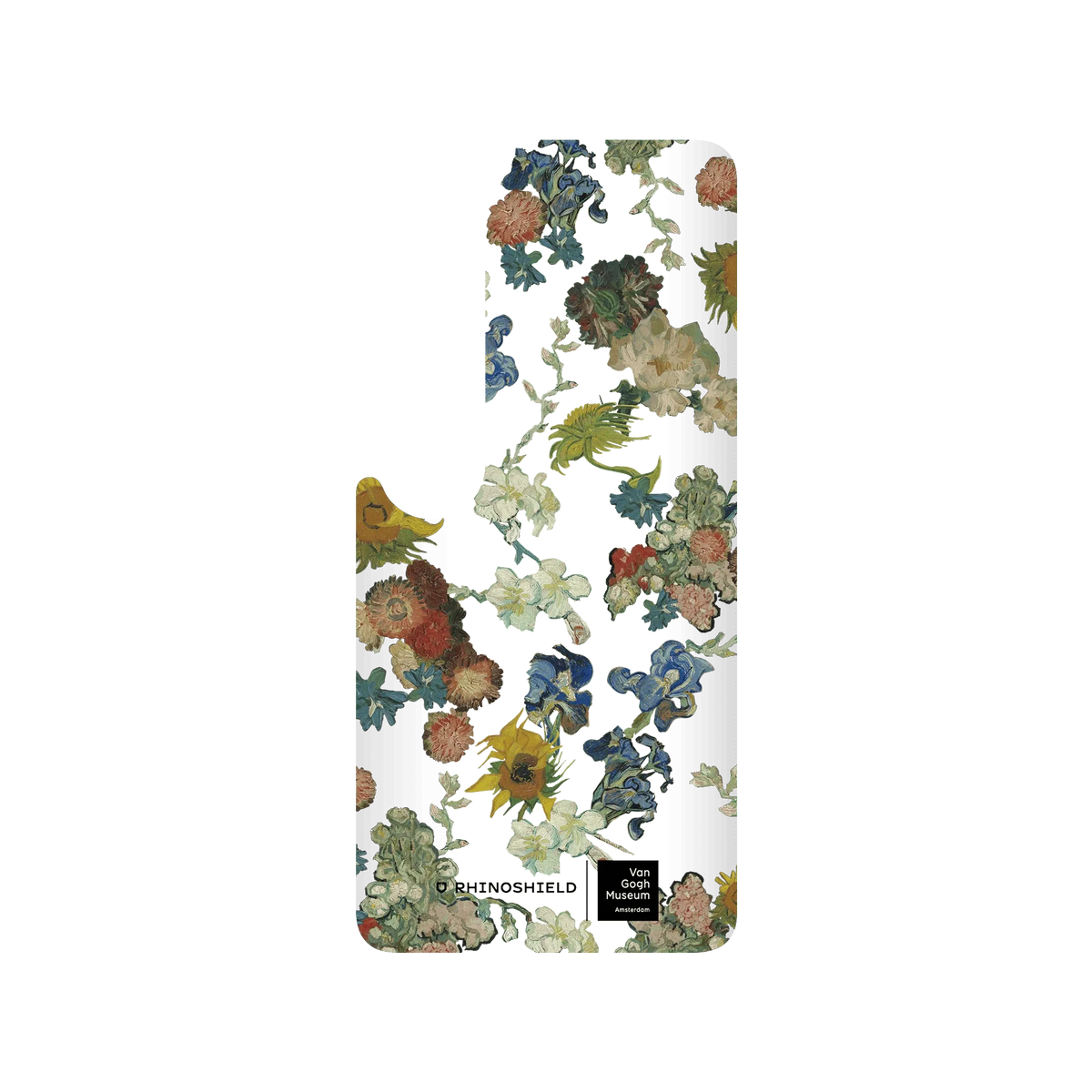 RHINOSHIELD X Van Gogh Museum  SolidSuit Xiaomi Mi 10 Case - Vincent's Flowers - 50th Anniversary Transparent