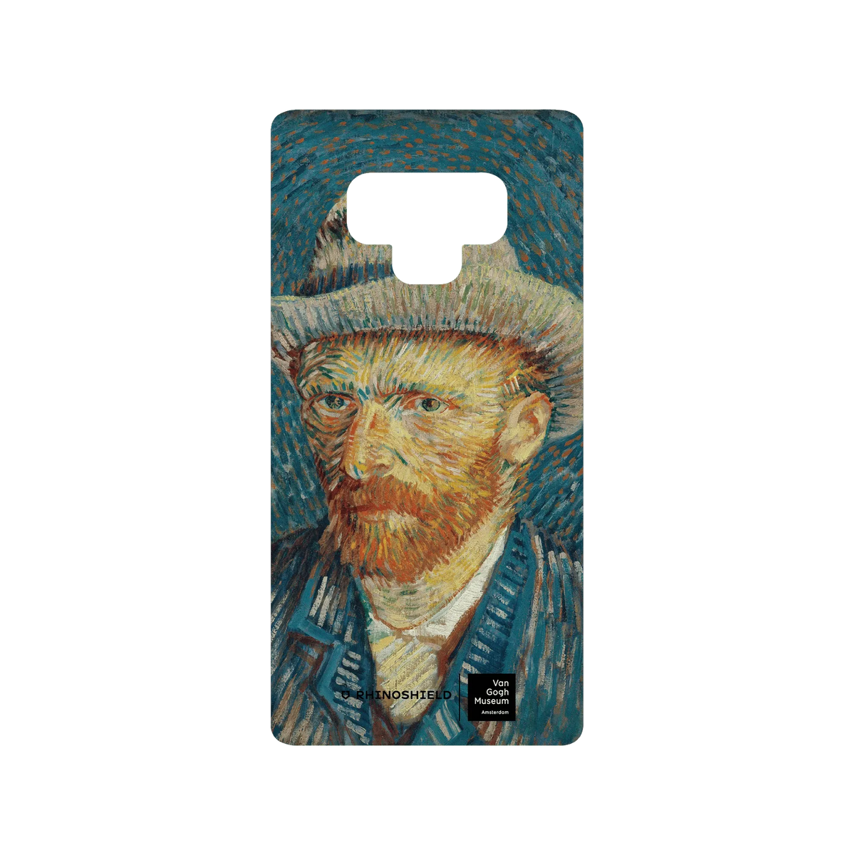 RHINOSHIELD X Van Gogh Museum  SolidSuit Samsung Galaxy Note9 Case - Vincent's Self-Portrait with Grey Felt Hat