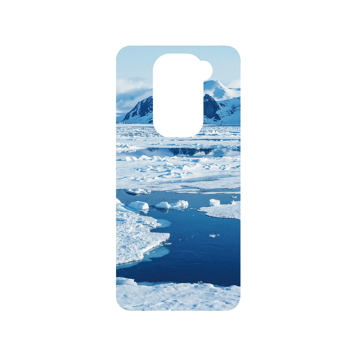 RHINOSHIELD SolidSuit Redmi Note 9 (4G Global) Case: Original Designs - The Masterpiece of Nature (Svalbard Glacier)