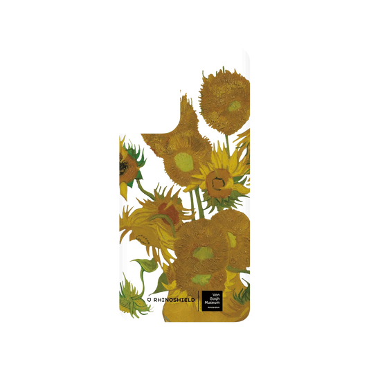 RHINOSHIELD X Van Gogh Museum  SolidSuit Samsung Galaxy S21+ Case - Sunflowers - Transparent