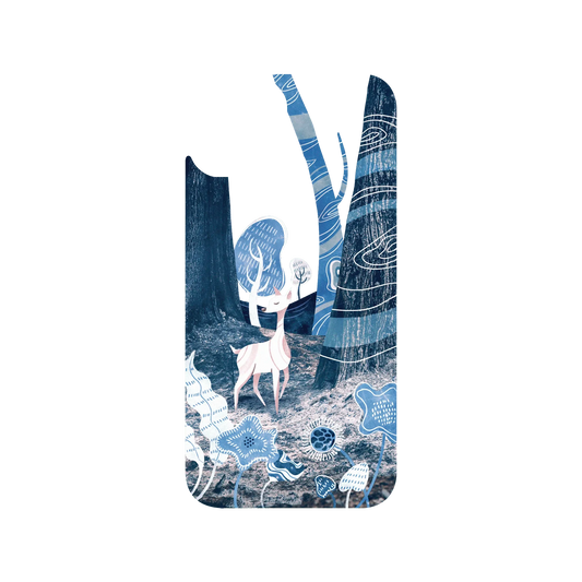 RHINOSHIELD Clear iPhone 13 Case: Original Designs - May Scars Bloom Into Flowers Someday (California Wildfire)