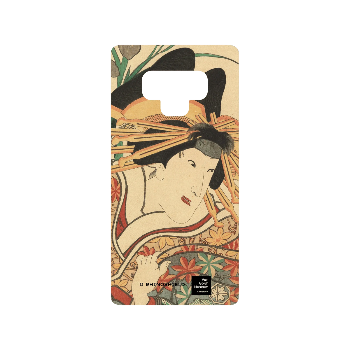 RHINOSHIELD X Van Gogh Museum  SolidSuit Samsung Galaxy Note9 Case - Actor Iwai Kumesaburō (III) in the Role of the Courtesan