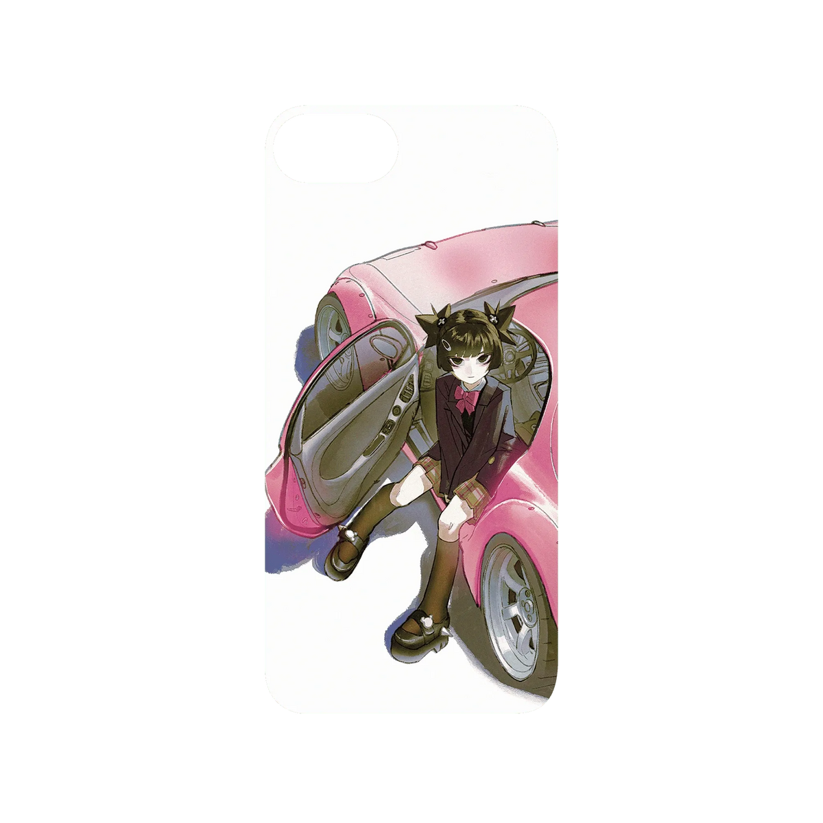 RHINOSHIELD X Vinne Mod NX iPhone SE (3rd generation) Case - Pink Wheels Backplate