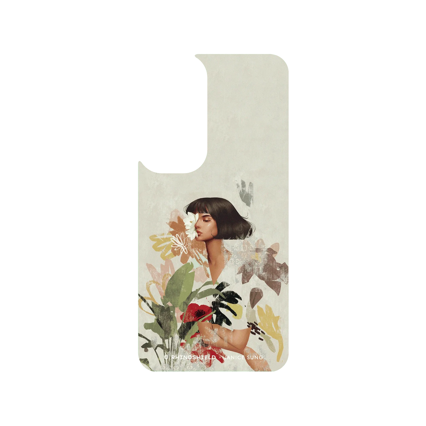 RHINOSHIELD X Janice Sung SolidSuit Samsung Galaxy S24+ Case - Flora 2