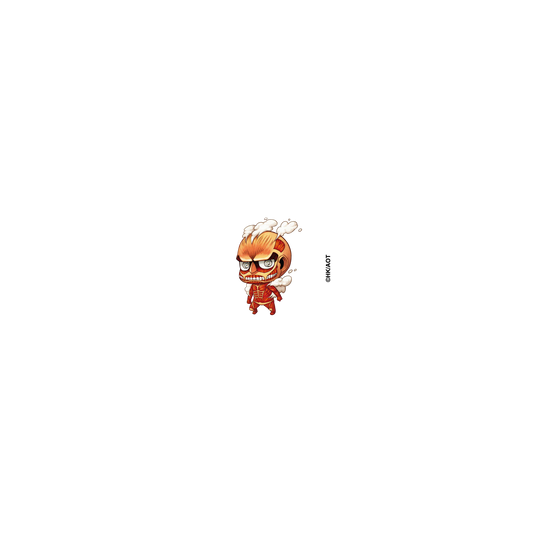 RHINOSHIELD X Attack on Titan AirPods 2 Case - Colossal Titan - Chibi
