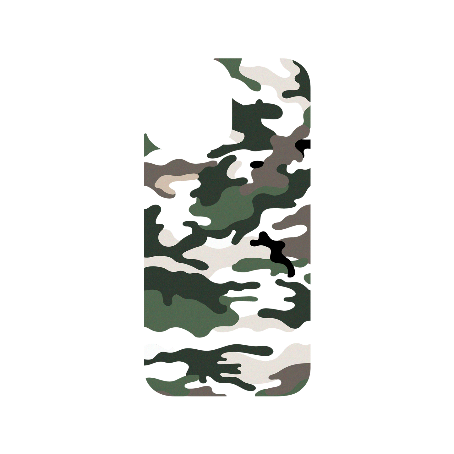 RhinoShield Clear iPhone 12 Case: Original Designs - Khaki Camo
