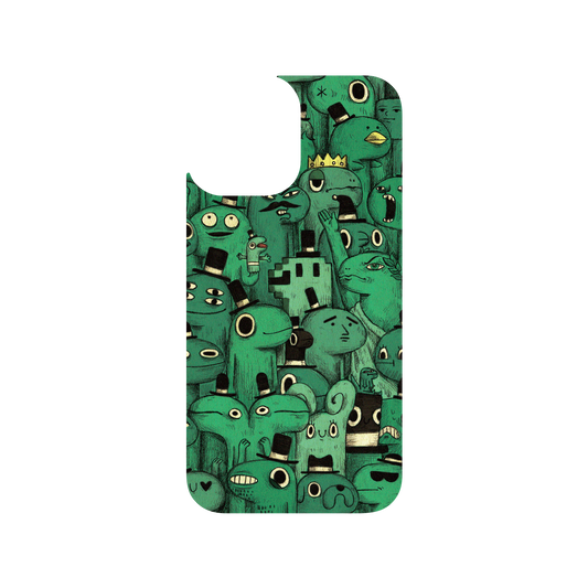 RhinoShield X Incrediville Clear iPhone 12 Case - Strange Crowd