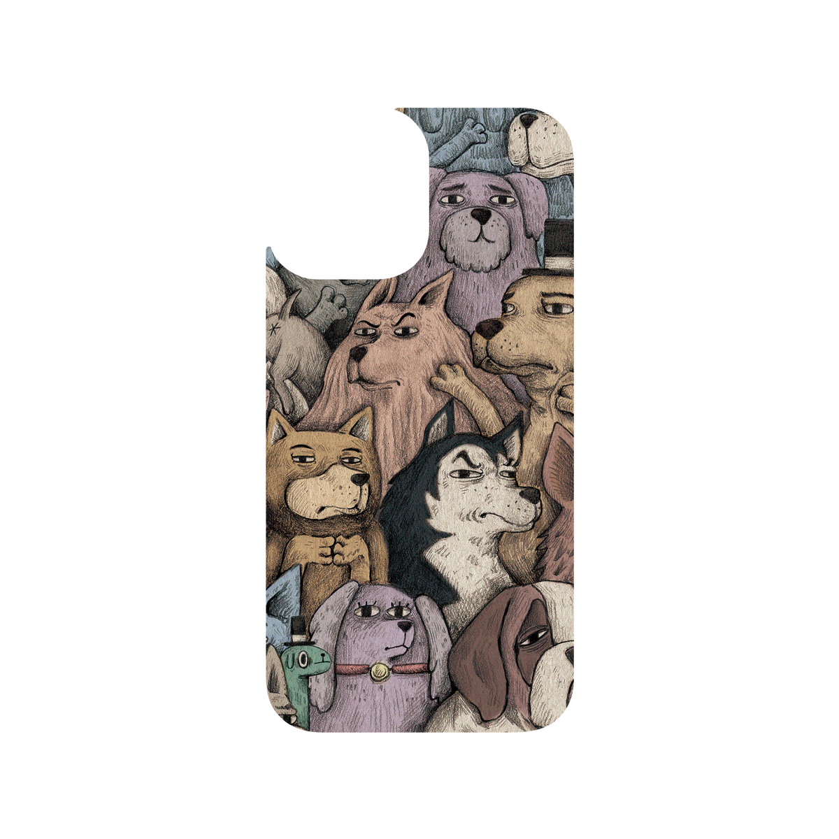 RhinoShield X Incrediville Clear iPhone 12 Case - It's a Dog's Life
