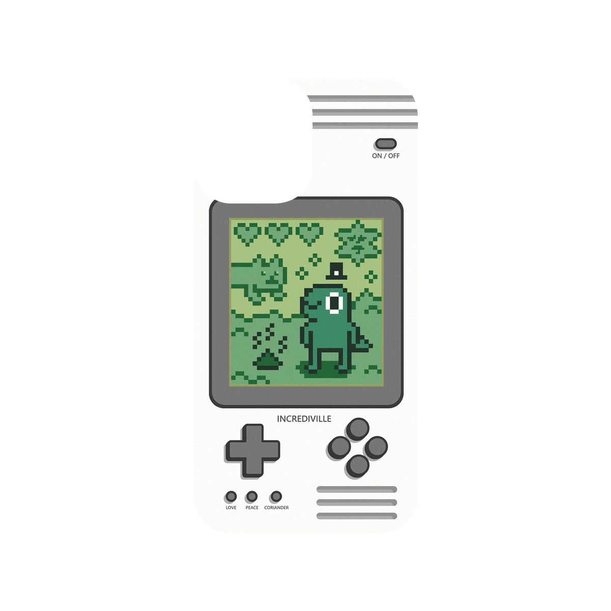 RhinoShield X Incrediville Clear iPhone 12 Case - 8-Bit World