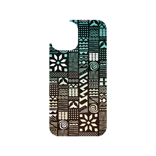 RHINOSHIELD X WasangShow Clear iPhone 12 Case - Seaman Totem - Black