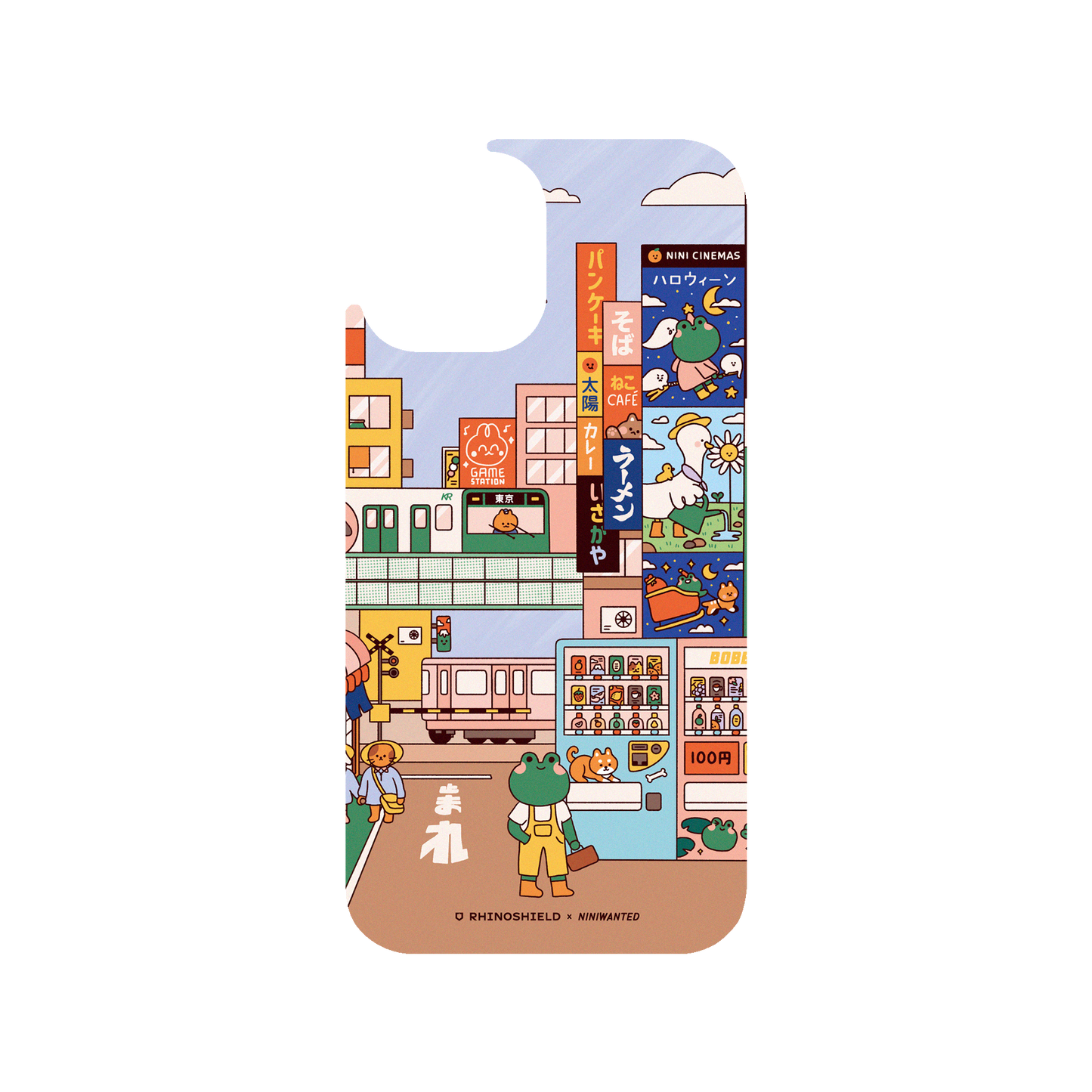 RHINOSHIELD X NINIWANTED Clear iPhone 12 Pro Case - Day in Tokyo