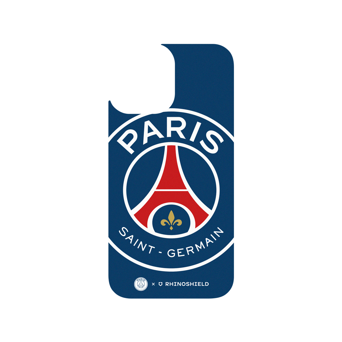 RhinoShield X PSG Clear iPhone 12 Case - PSG Oversize Blue