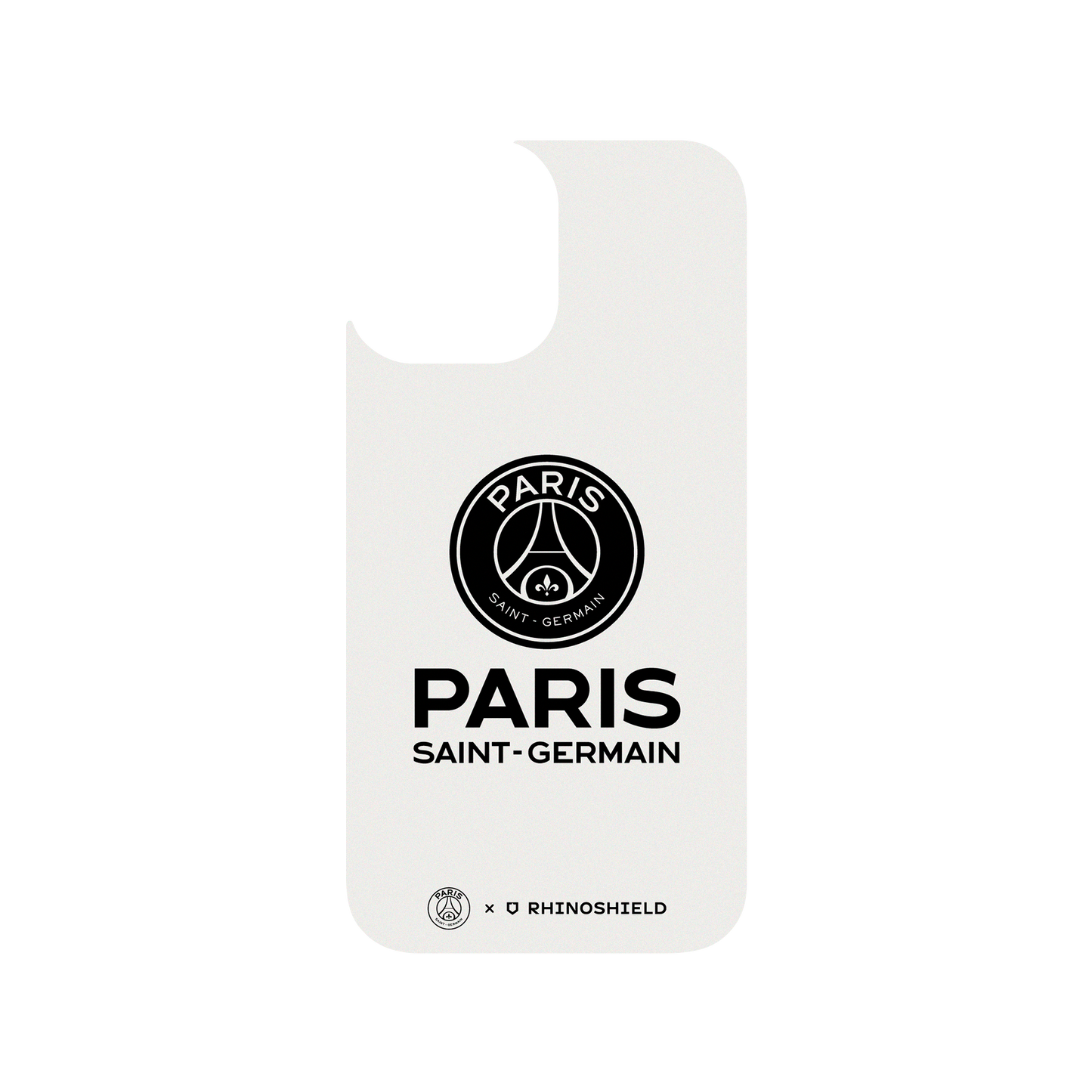 RhinoShield X PSG Clear iPhone 12 Pro Case - Paris Saint-Germain Black