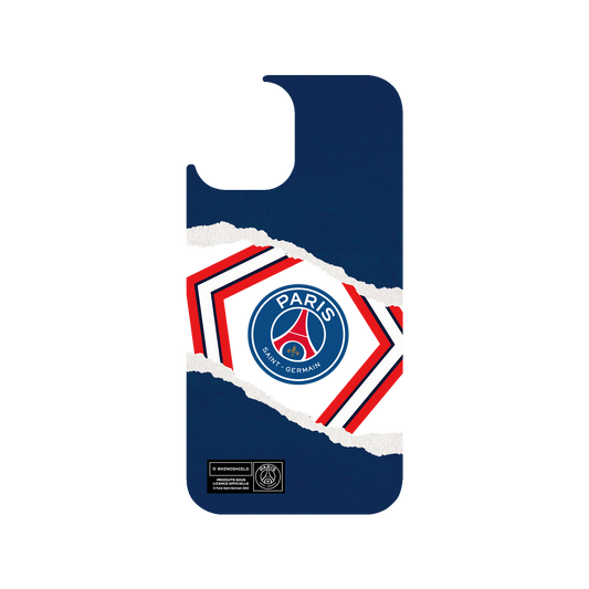 RhinoShield X PSG Clear iPhone 12 Case - Paris Saint-Germain - Fourth Logo
