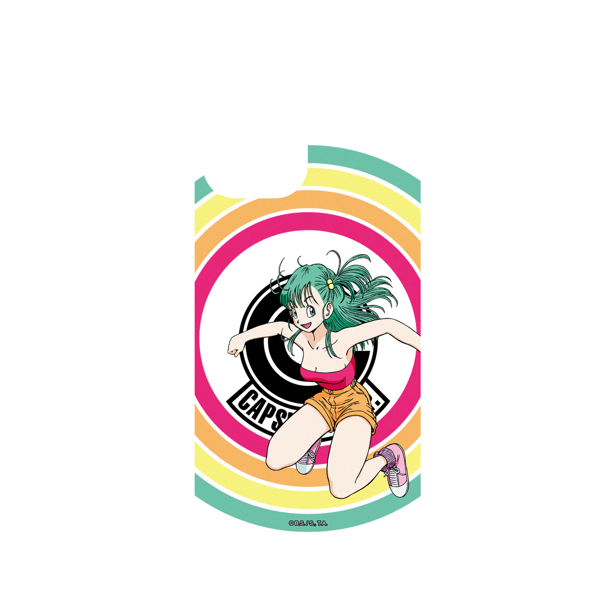 RhinoShield X Dragon Ball Clear iPhone 12 Case - Jumping Bulma