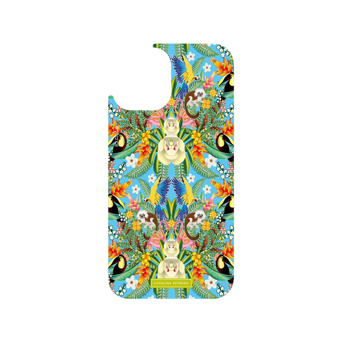 RhinoShield X Catalina Estrada Clear iPhone 12 Pro Case - Jungle Life