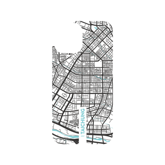iPhone 12 Pro 犀牛盾Clear聯名設計款透明手機殼 JOCR - Taichung (Black Logo)
