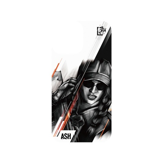 RhinoShield X 6: Siege Clear iPhone 12 Case - Ash - Sketch