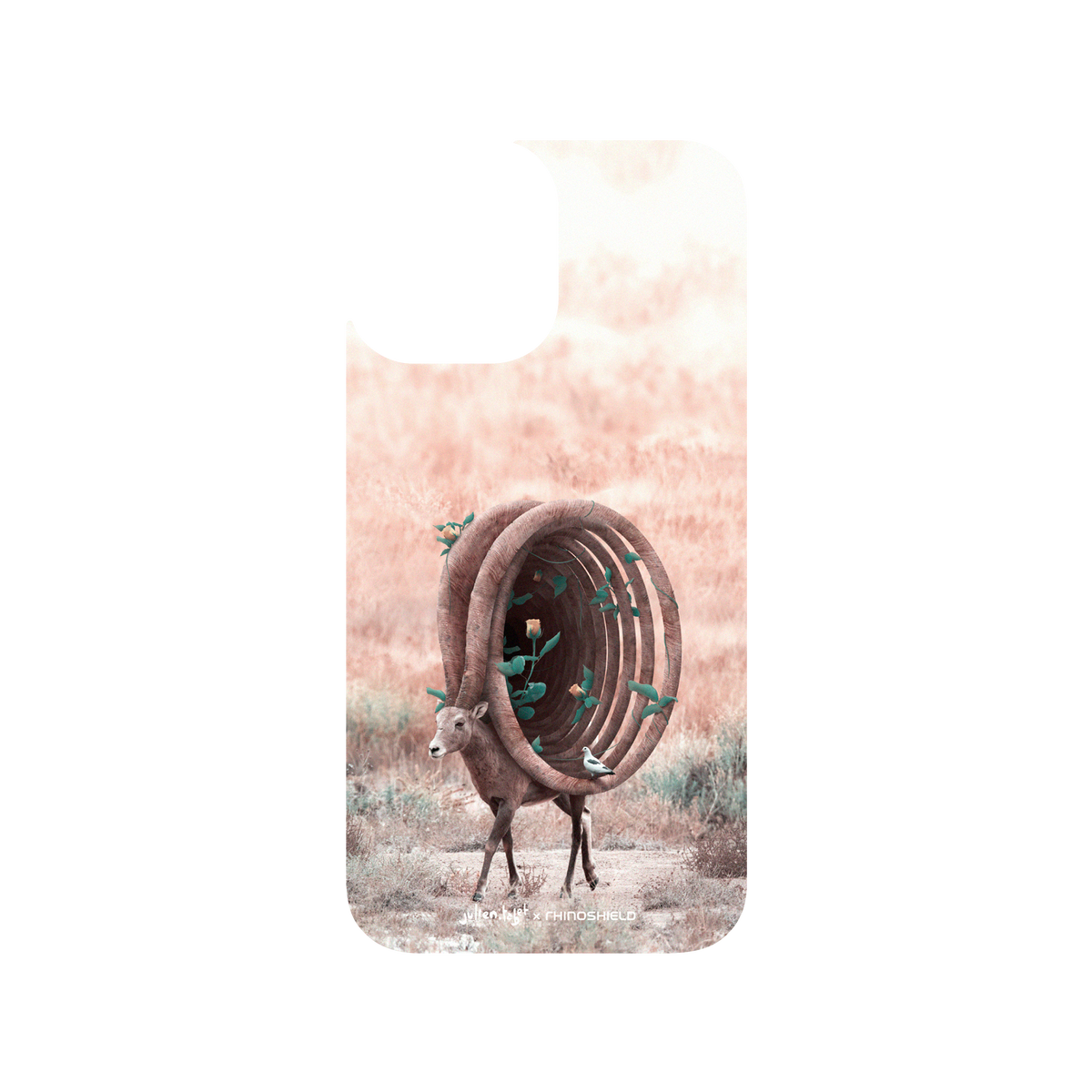 RhinoShield X Julien Tabet Clear iPhone 12 Pro Case - Wild Echoes