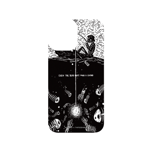 RhinoShield X Neomlei Clear iPhone 12 Case - Even The Dead Must Make A Living