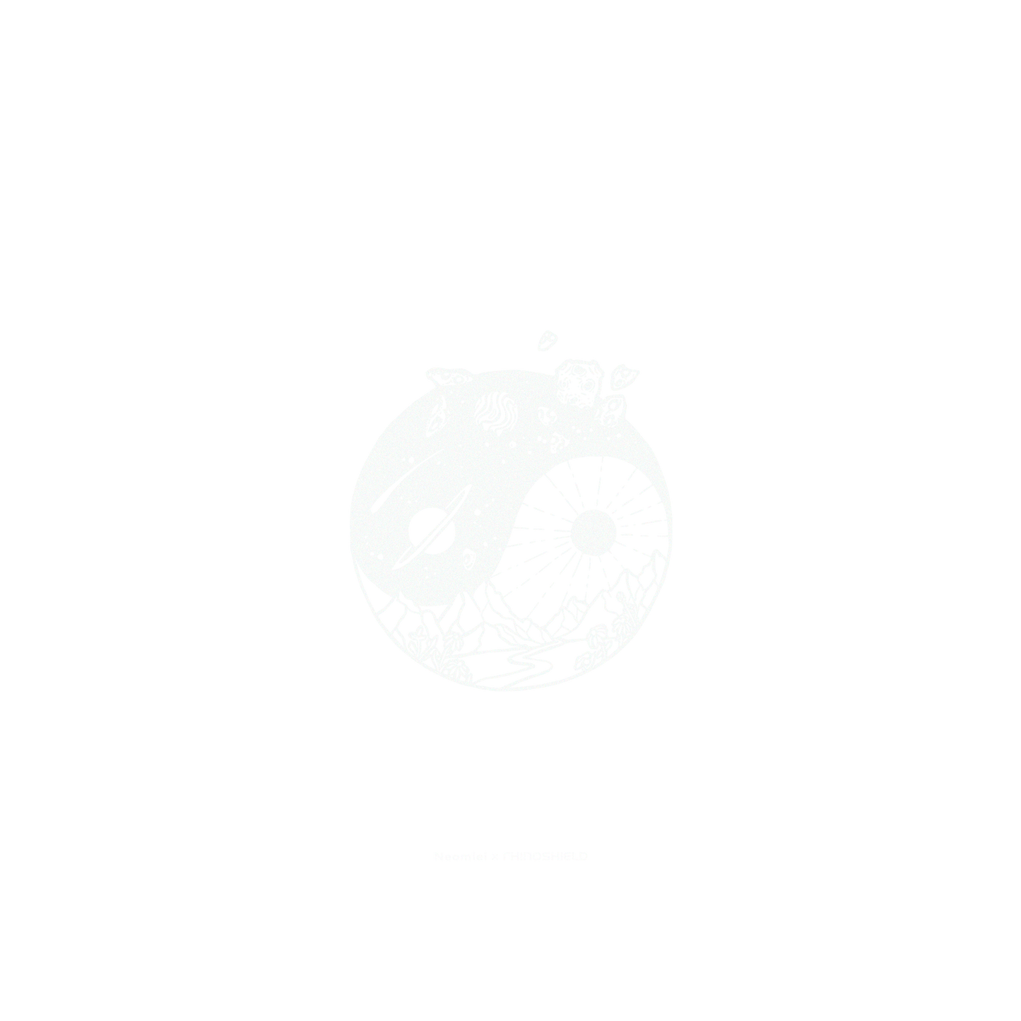 RhinoShield X Neomlei Clear iPhone 12 Pro Case - Universe Yin Yang