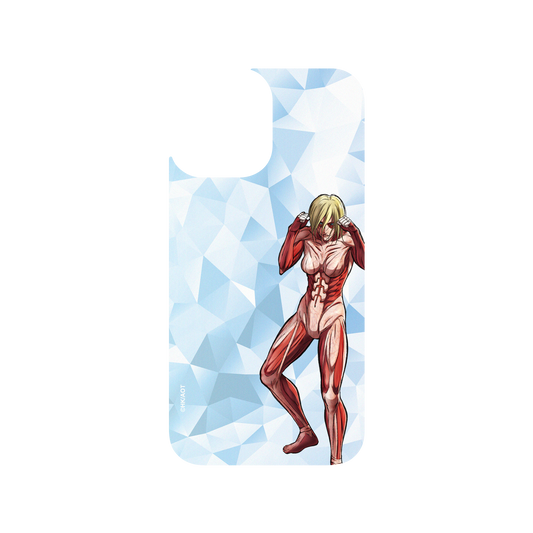 RhinoShield X Attack on Titan Clear iPhone 12 Case - Female Titan